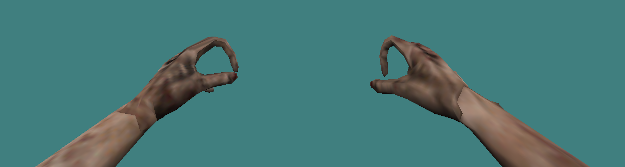 Zombie Knife #183 - clean zombie hands/claws viewmodel preview