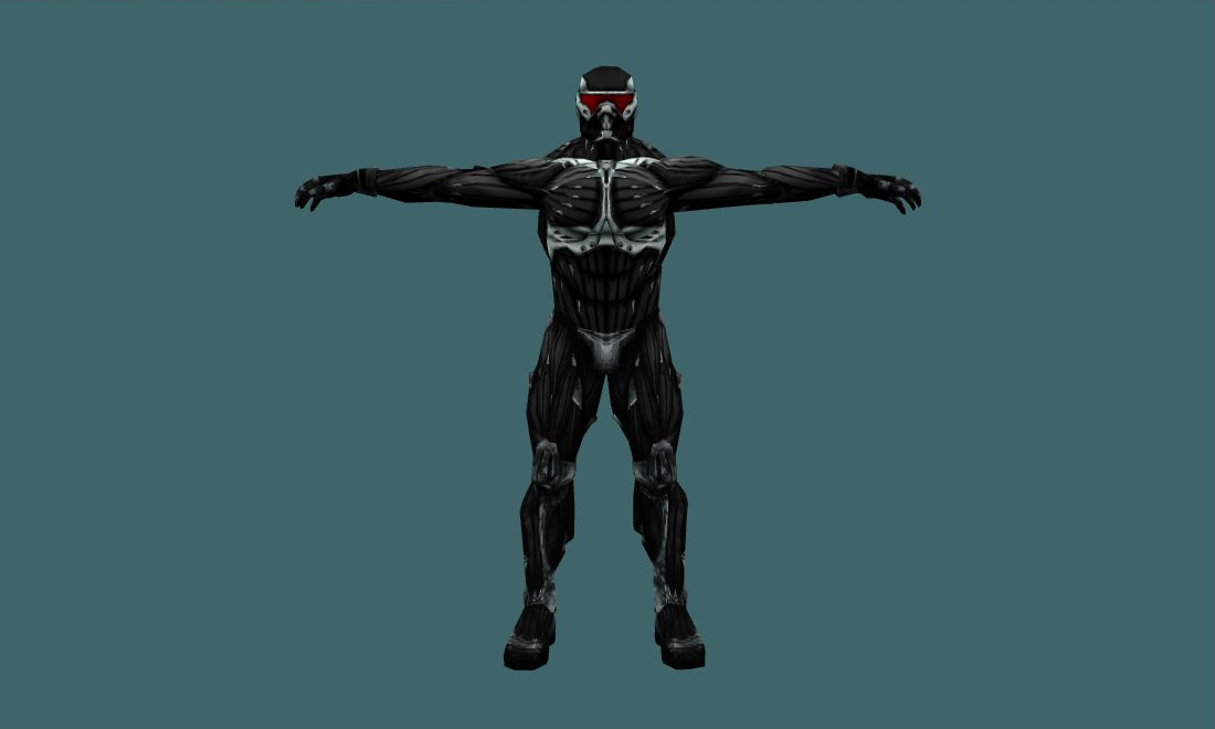 Nanosuit (Retexture) - Human Model - front - GoldSrc Studio preview