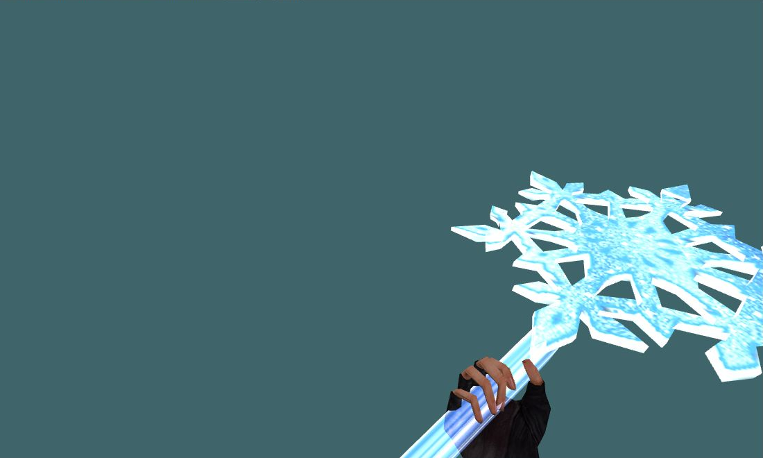 Snow Staff — Human Melee — photo 2