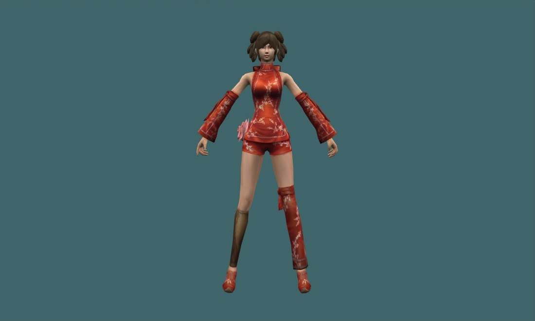 Xc Chinamm - Human Model - front - GoldSrc Studio preview