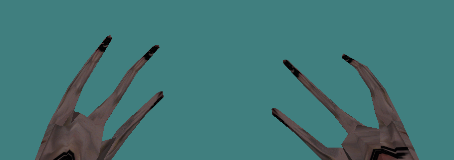 Zombie Knife #236 - clean zombie hands/claws viewmodel preview