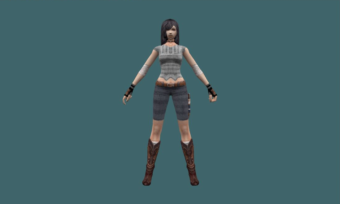 Ritsuka (Remake) - Human Model - front - GoldSrc Studio preview