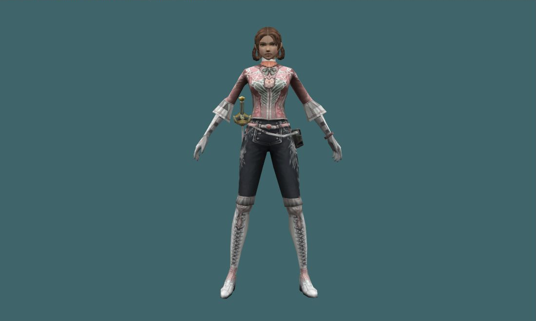 Sinty - Human Model - front - GoldSrc Studio preview