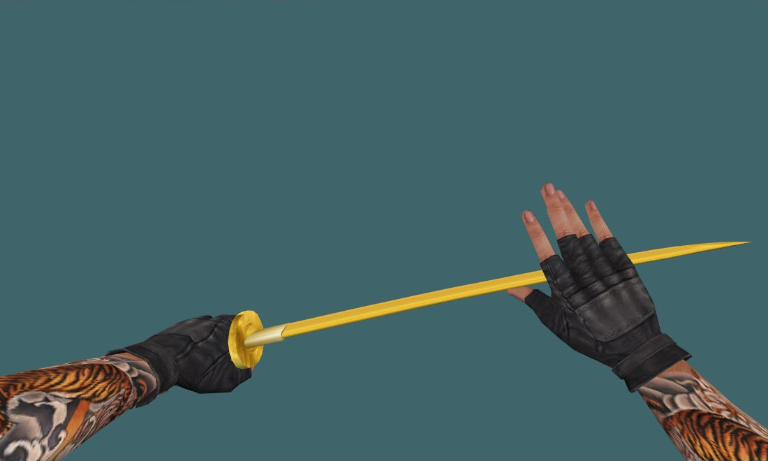 Katana Gold — Human Melee — photo 2