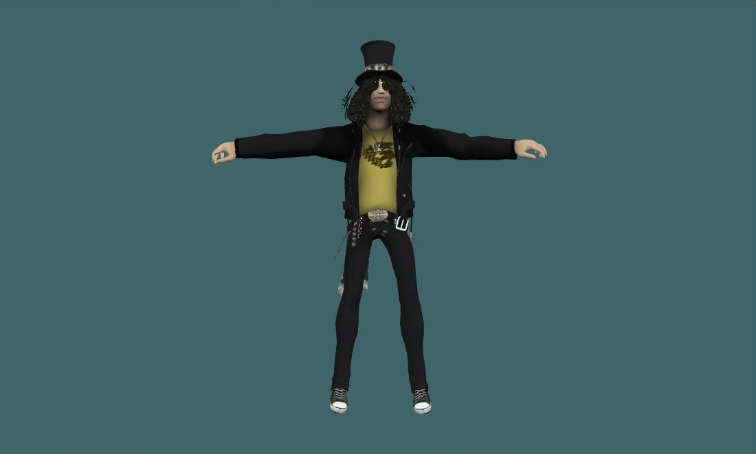 Slash — Human Model - front - GoldSrc Studio preview