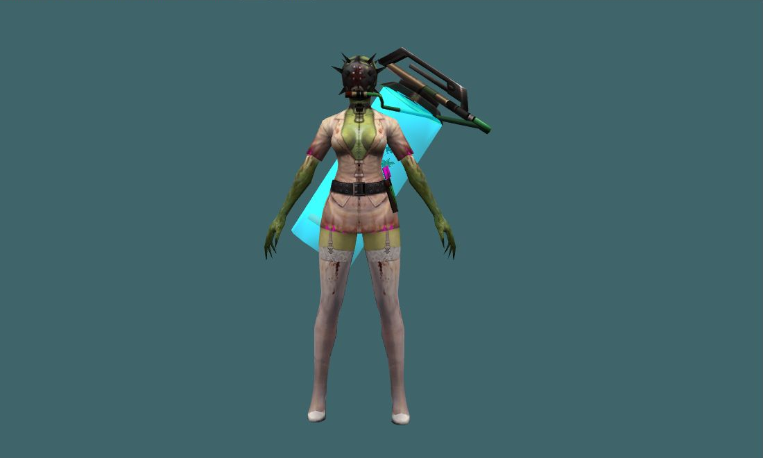 Finger New - Zombie - front - GoldSrc Studio preview