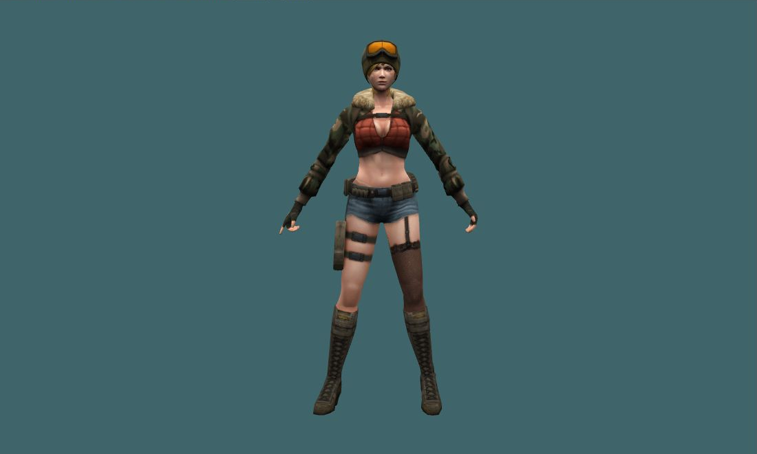 Tarantula - Human Model - front - GoldSrc Studio preview