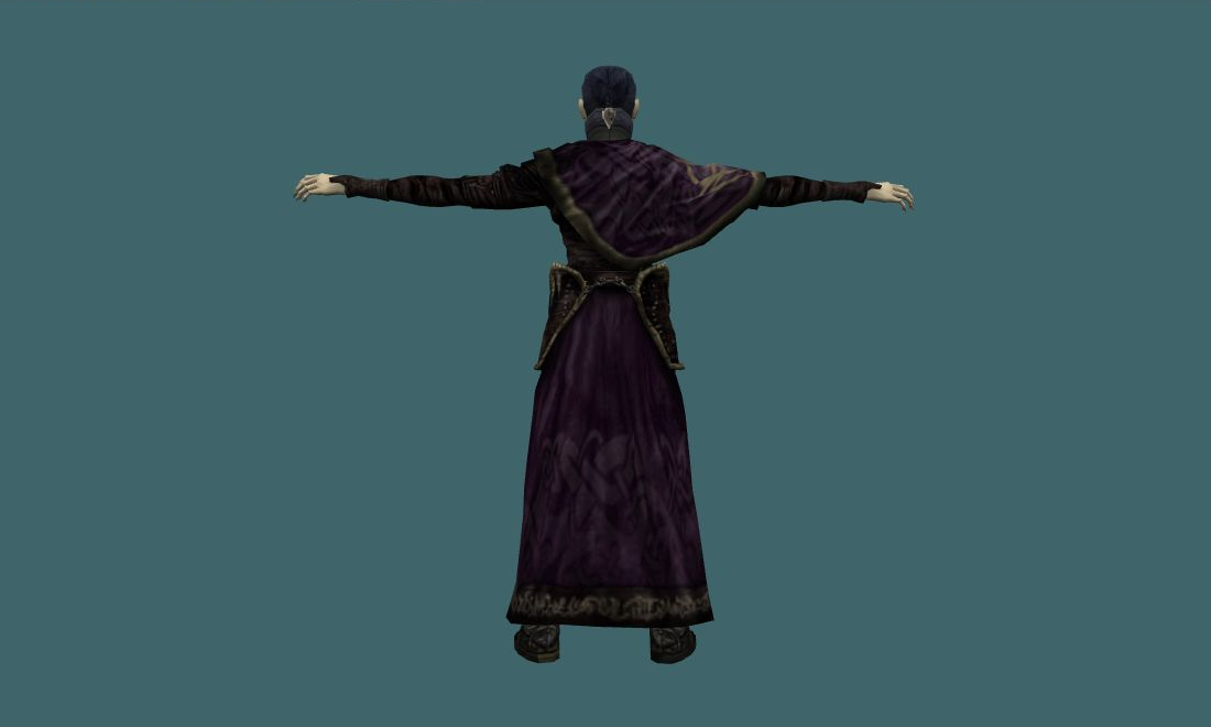 Arantir - Human Model - back - GoldSrc Studio preview
