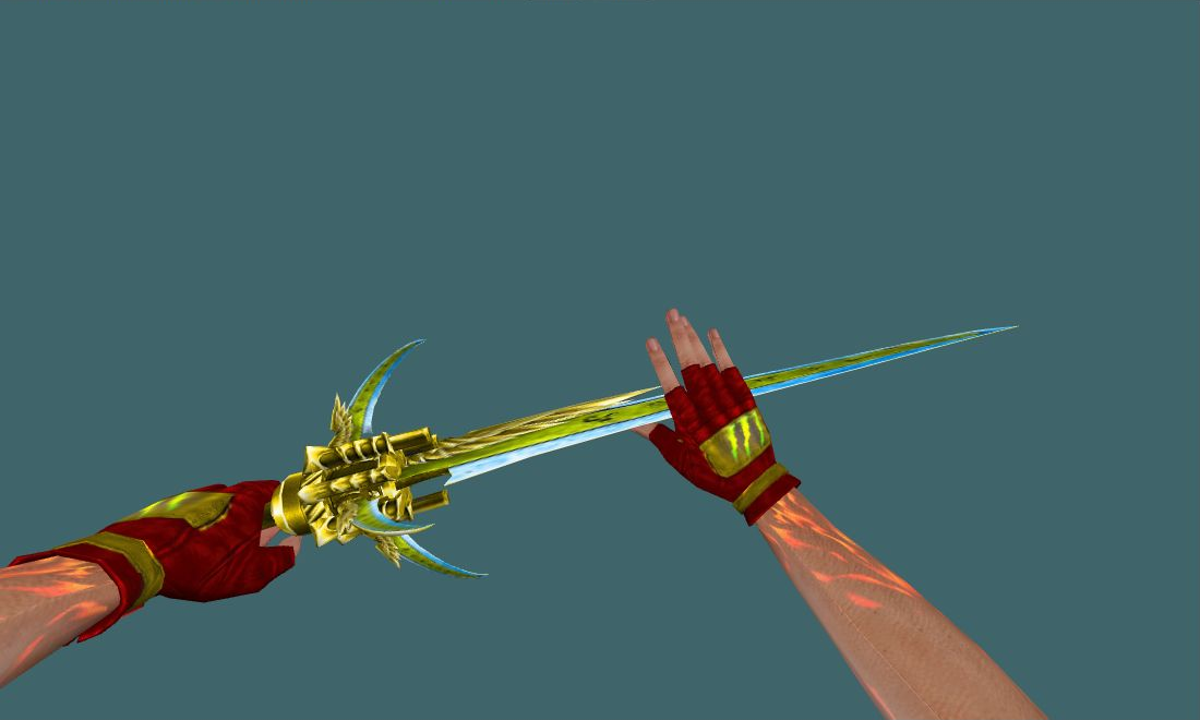 Thanatos-8 Gold — Human Melee — photo 1