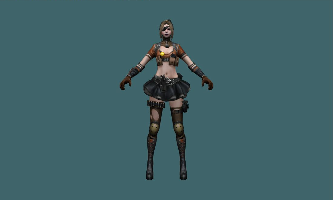 BL_subject_alpha - Human Model - front - GoldSrc Studio preview