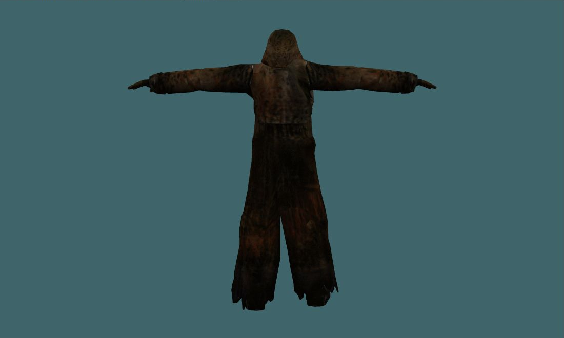 Dark Stalker - Human Model - back - GoldSrc Studio preview