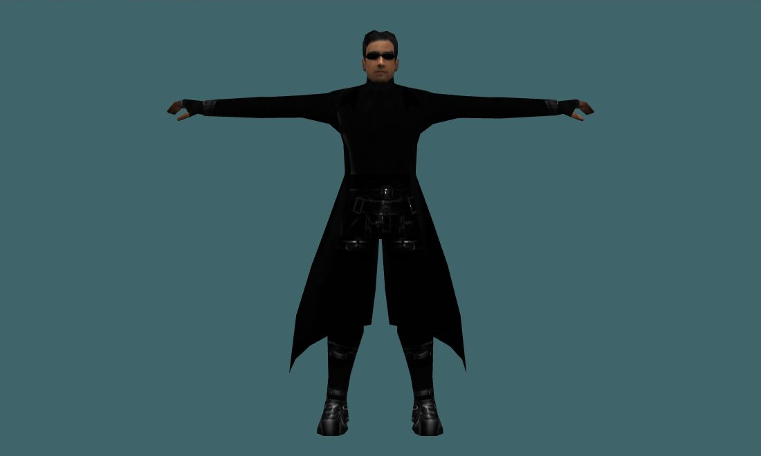 NEO - Human Model - front - GoldSrc Studio preview
