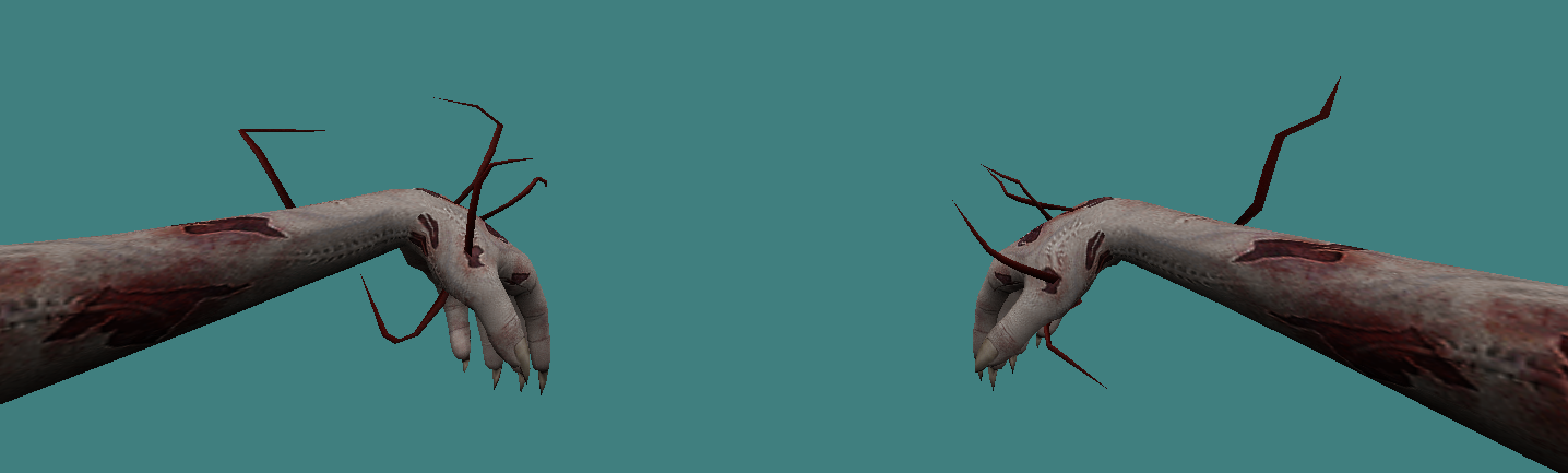 Zombie Knife #178 - clean zombie hands/claws viewmodel preview