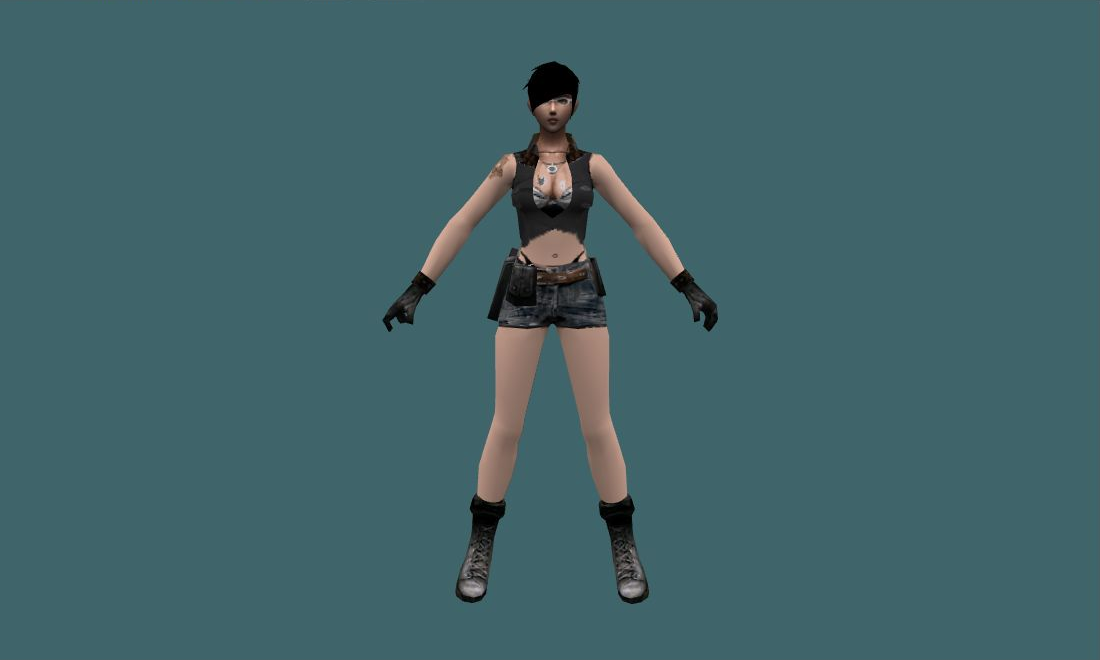 leet - Human Model - front - GoldSrc Studio preview