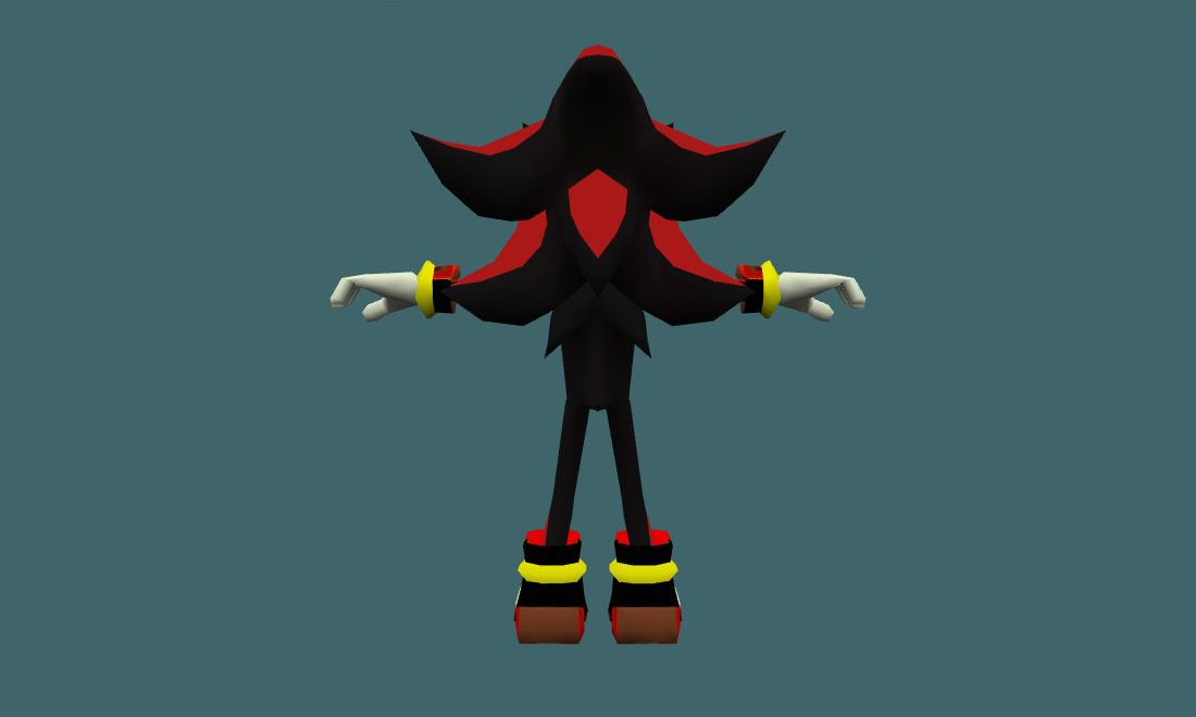 Shadow - Human Model - back - GoldSrc Studio preview