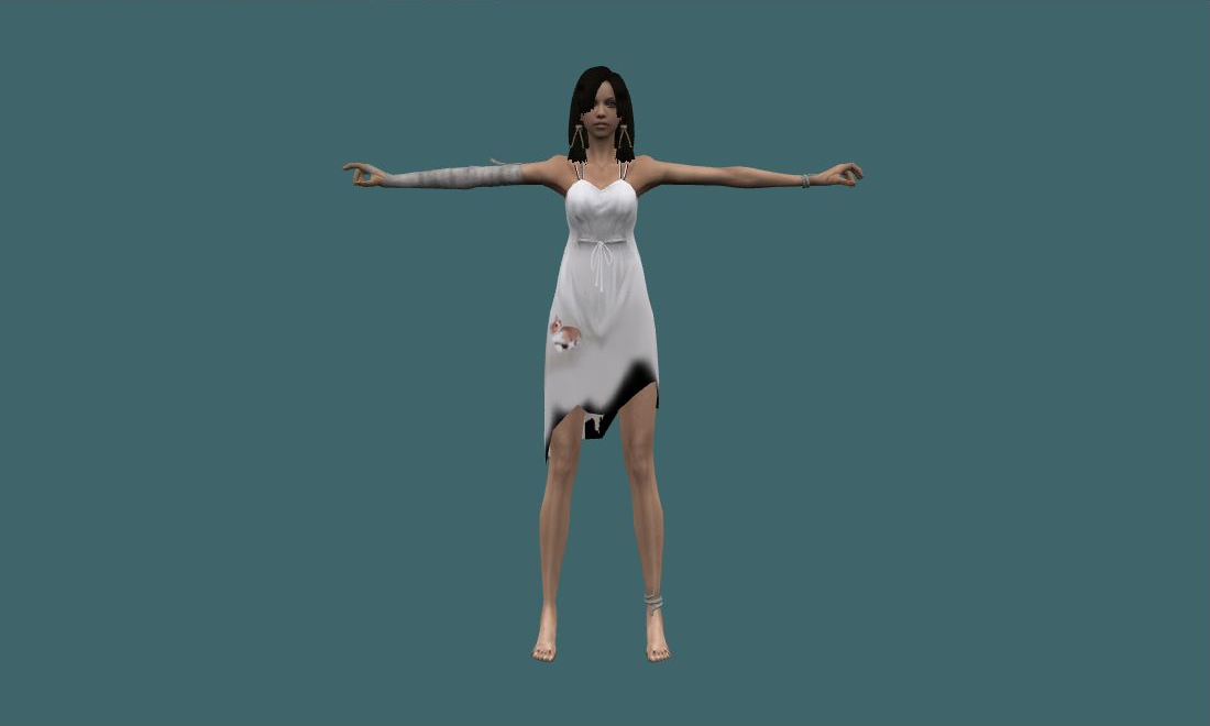 nyasha55 - Human Model - front - GoldSrc Studio preview