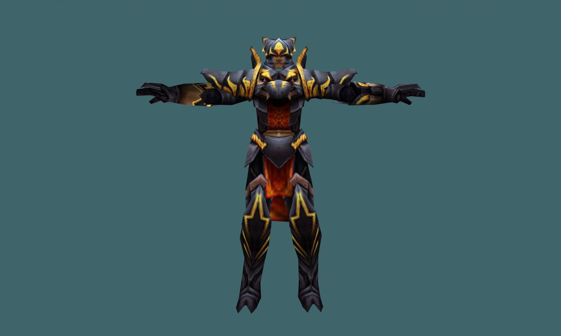Dragon Knight - Human Model - front - GoldSrc Studio preview