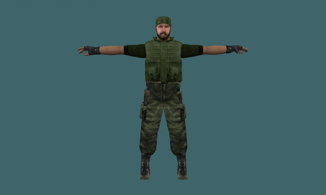 Animated LAca Models — guerilla — Human Model — photo 1