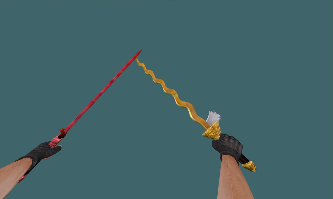 Dual Serpent Blade — Human Melee — photo 1