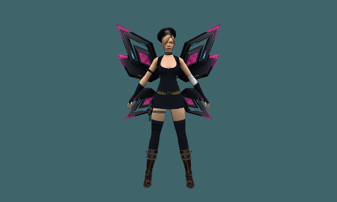 Sarah (Remake) - Human Model - front - GoldSrc Studio preview