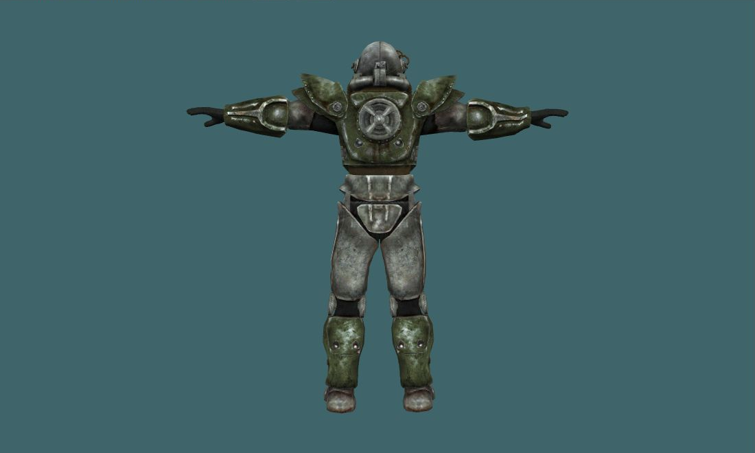 Fallout — Human Model - back - GoldSrc Studio preview
