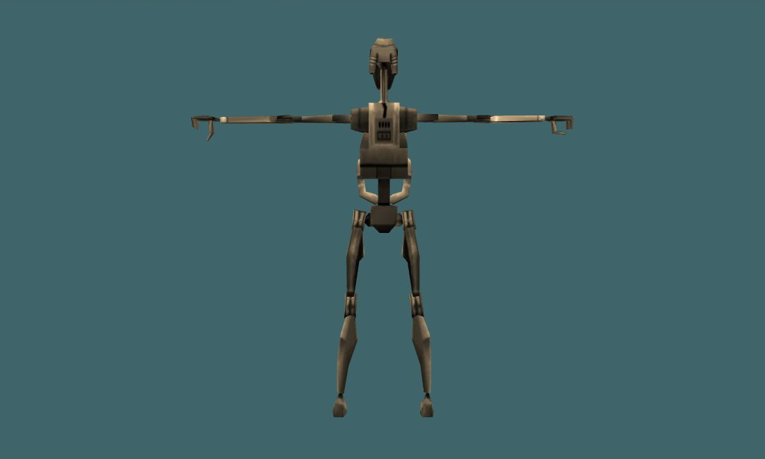 Star Wars Battle Droid — Human Model — photo 2
