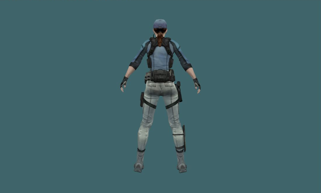 RE5 Jill Valentine in BSAA — Human Model — photo 2