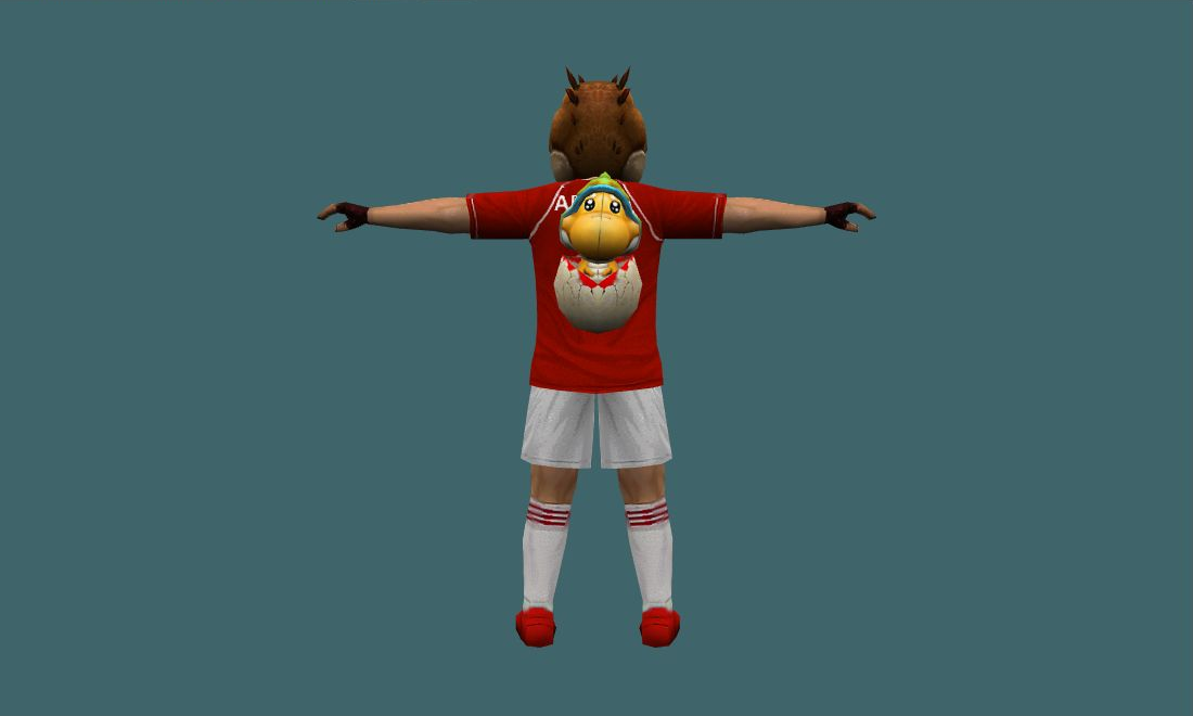 ADMIN (Dragon) - Human Model - back - GoldSrc Studio preview