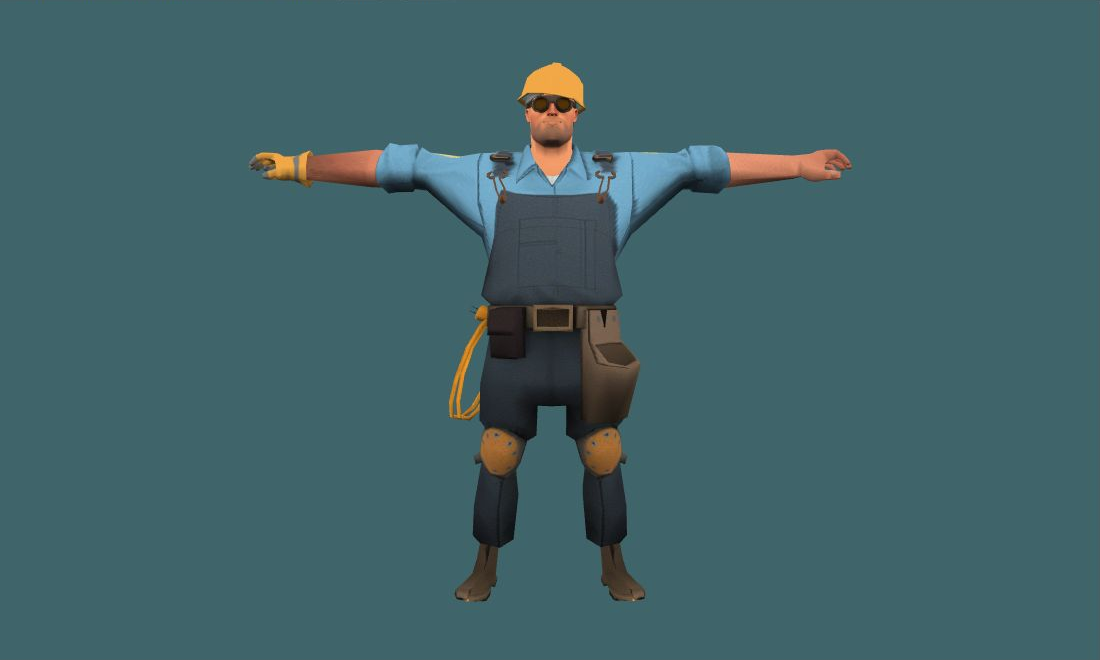 TF2 models pack for CS 1.6 — gign — Human Model — photo 1