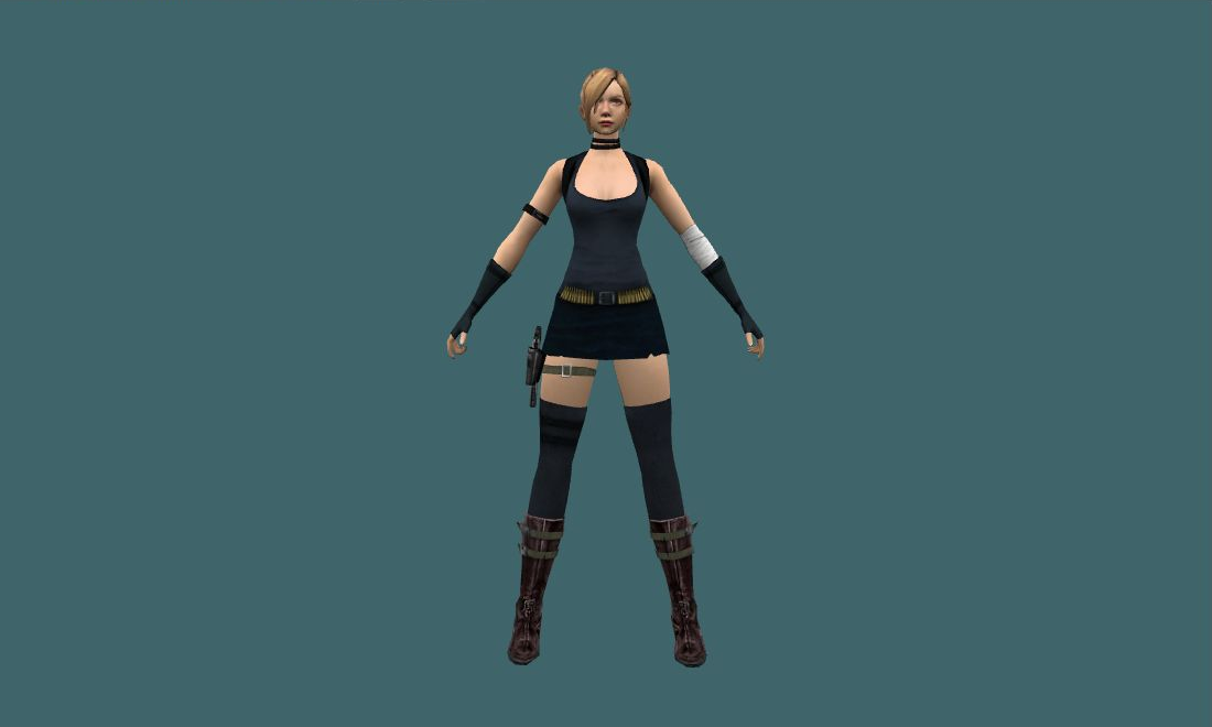 Sarah - Human Model - front - GoldSrc Studio preview