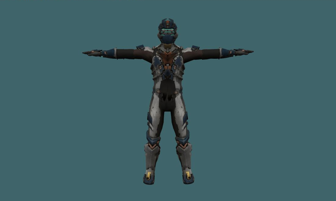 Advanced Suit - Human Model - front - GoldSrc Studio preview