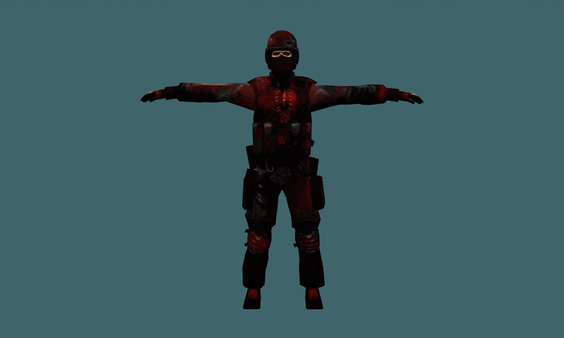 Zombie Urban - Zombie - front - GoldSrc Studio preview