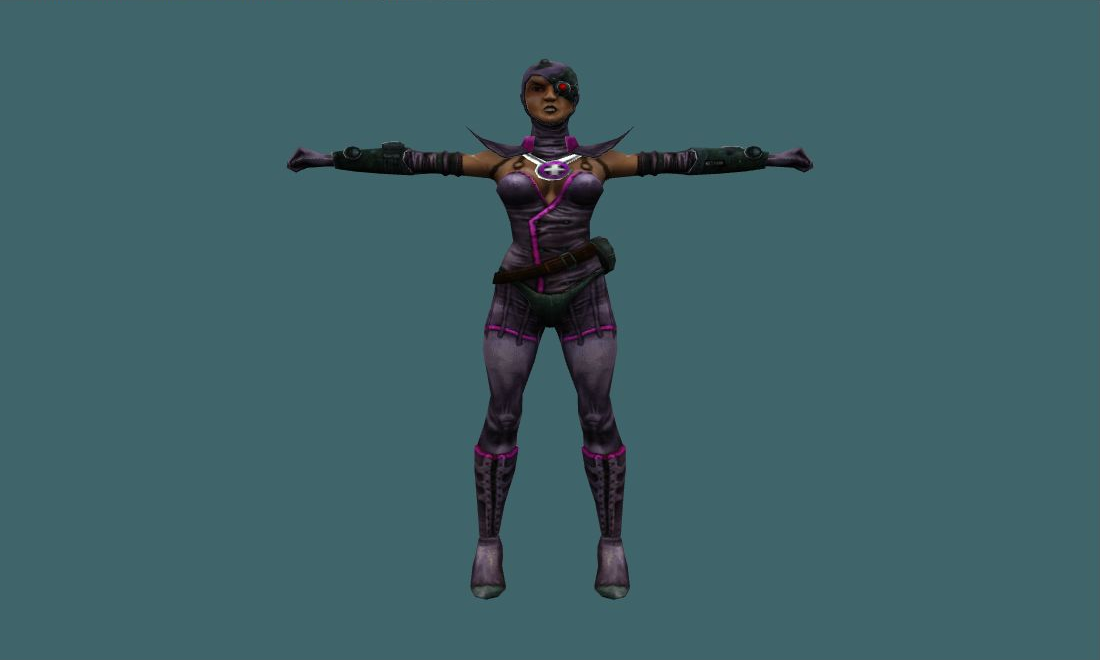 Cyborg - Human Model - front - GoldSrc Studio preview