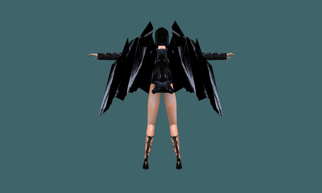 urban - Human Model - back - GoldSrc Studio preview