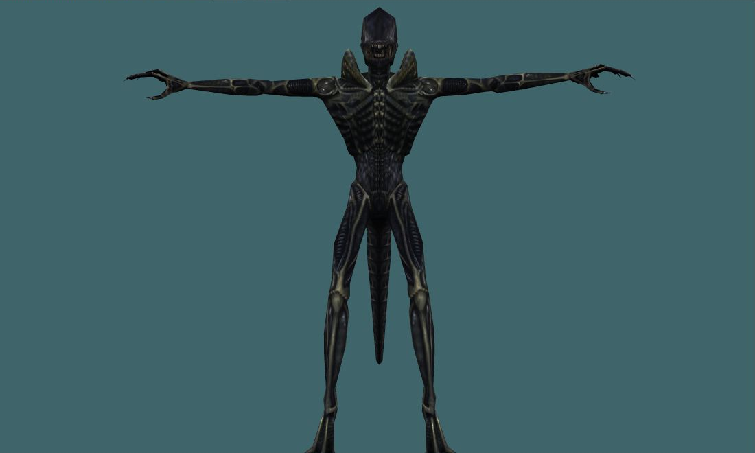 Alien - Zombie - front - GoldSrc Studio preview