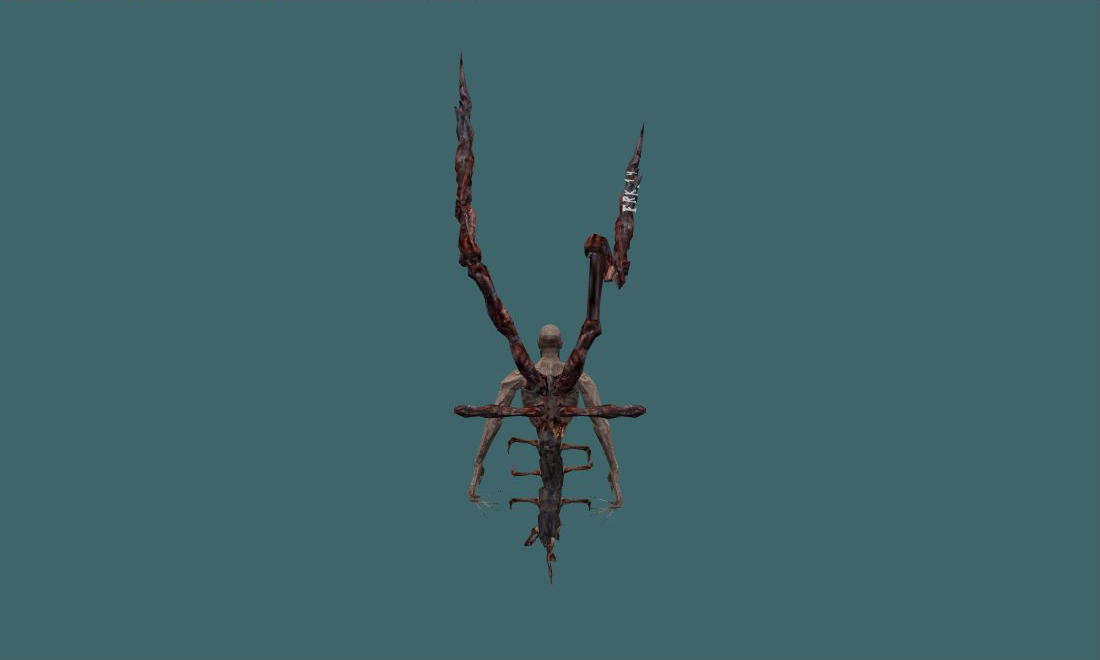 Mendez - Zombie - back - GoldSrc Studio preview