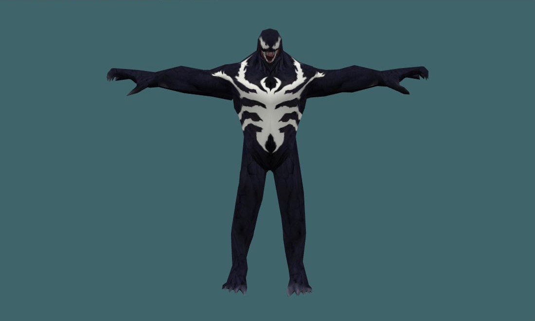 Venom - Human Model - front - GoldSrc Studio preview