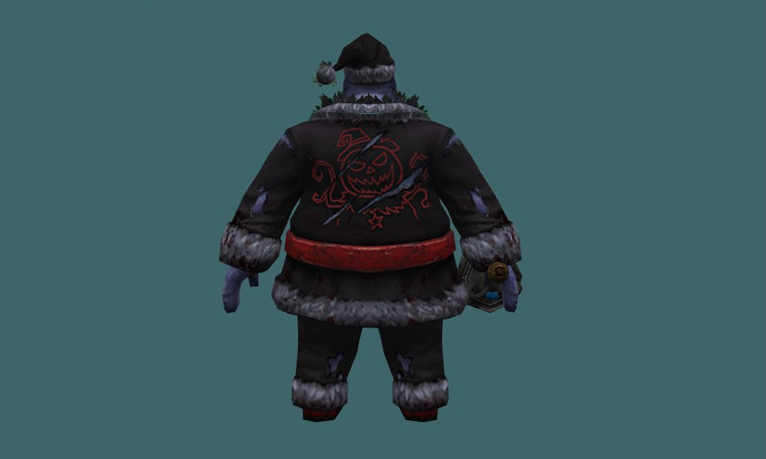 Heavy (Santa) - Zombie - back - GoldSrc Studio preview