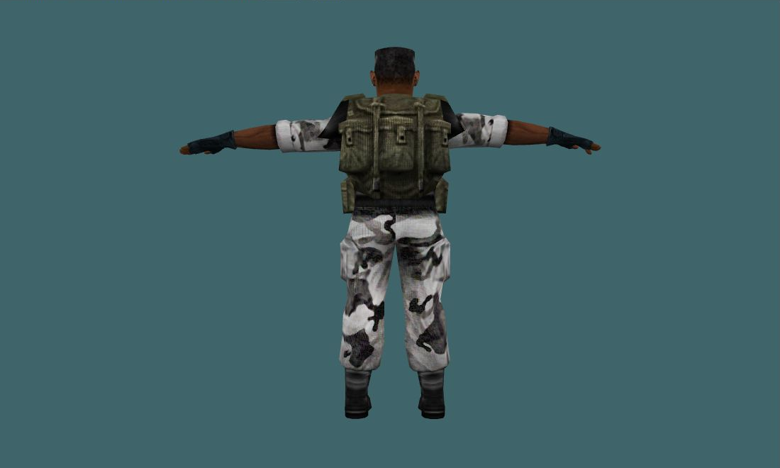 HL Grunt Team (HD) — grunt_black — Human Model — photo 2