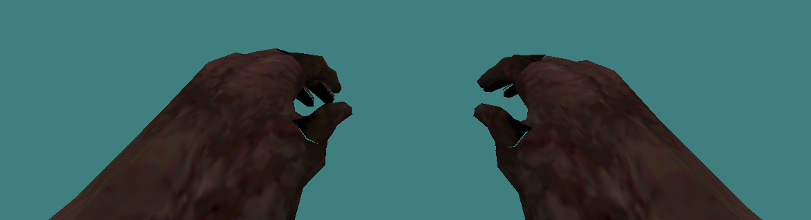 Zombie Knife #230 - clean zombie hands/claws viewmodel preview