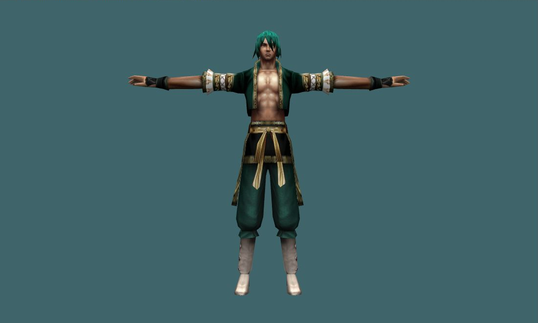 Meng Xing Hun - Human Model - front - GoldSrc Studio preview