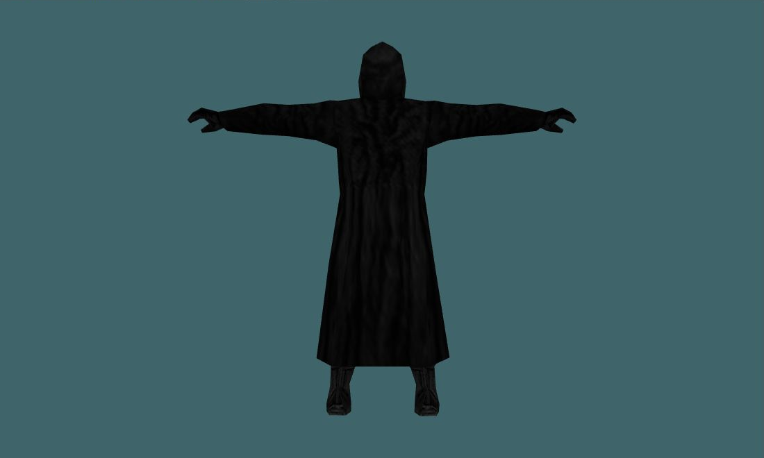 1-2-leet — Human Model - back - GoldSrc Studio preview
