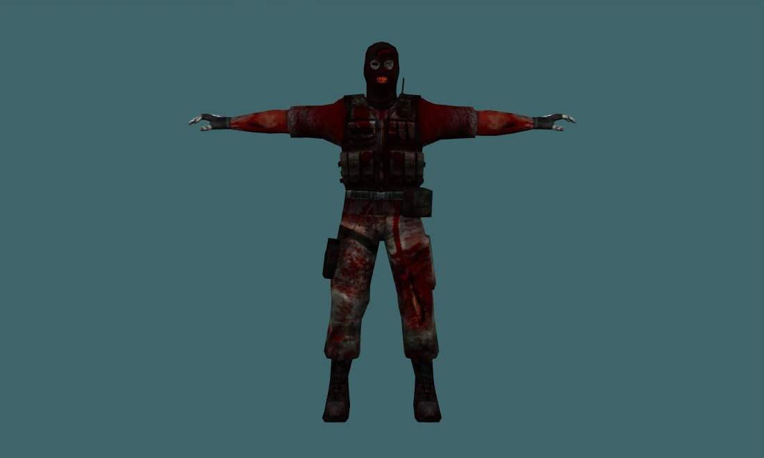 Terrorist Zombies — Terror — Human Model — photo 1