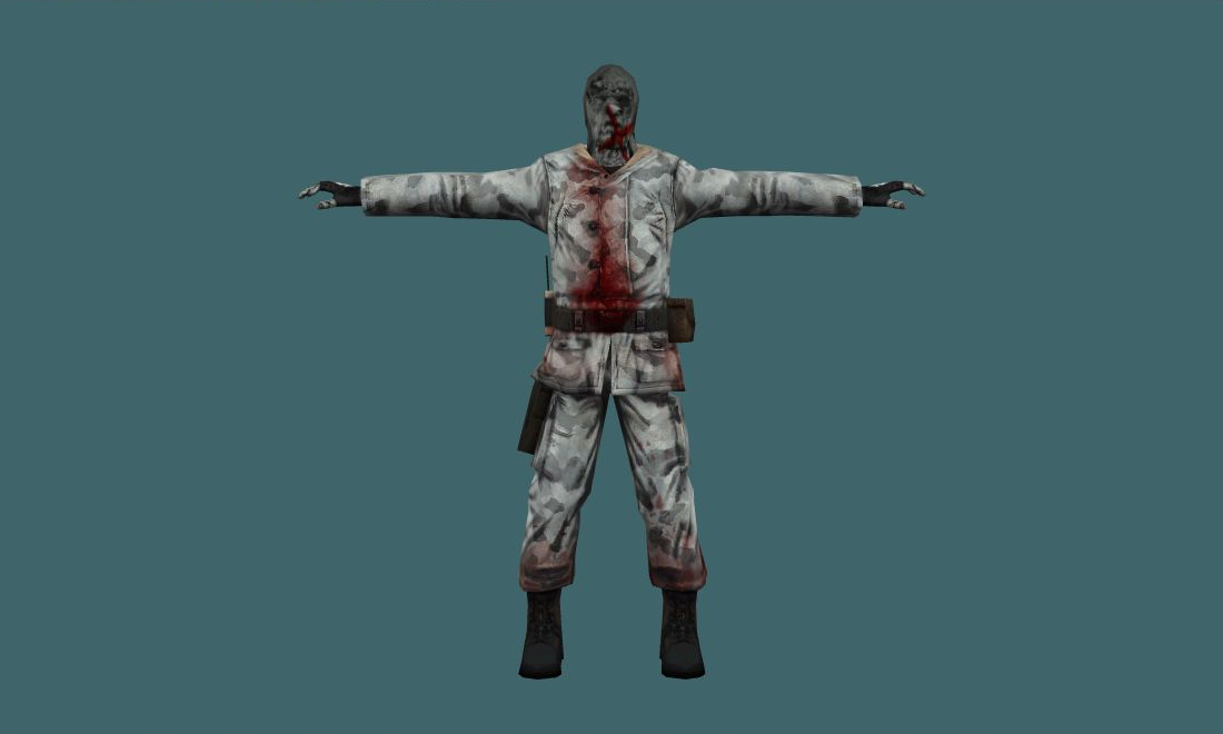 Terrorist Zombies — Arctic — Human Model — photo 1
