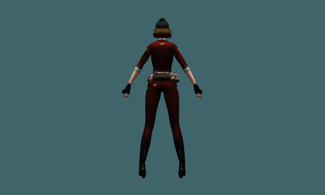 Gunsmith (Retexture) - Human Model - back - GoldSrc Studio preview