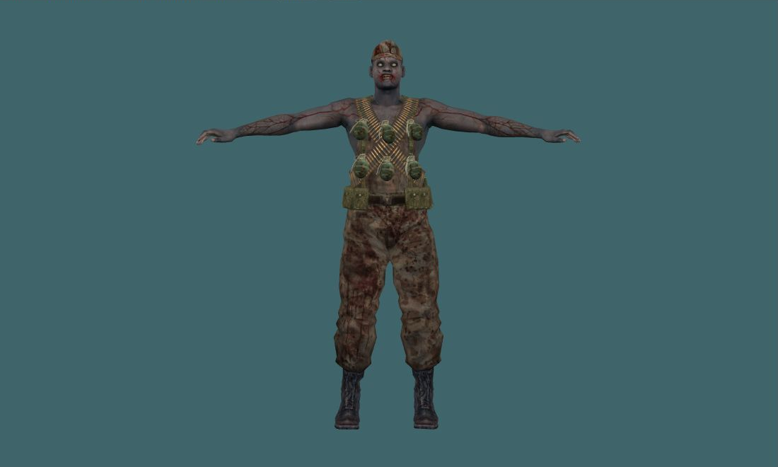 RE5 Military Majini Cap — Zombie — photo 1
