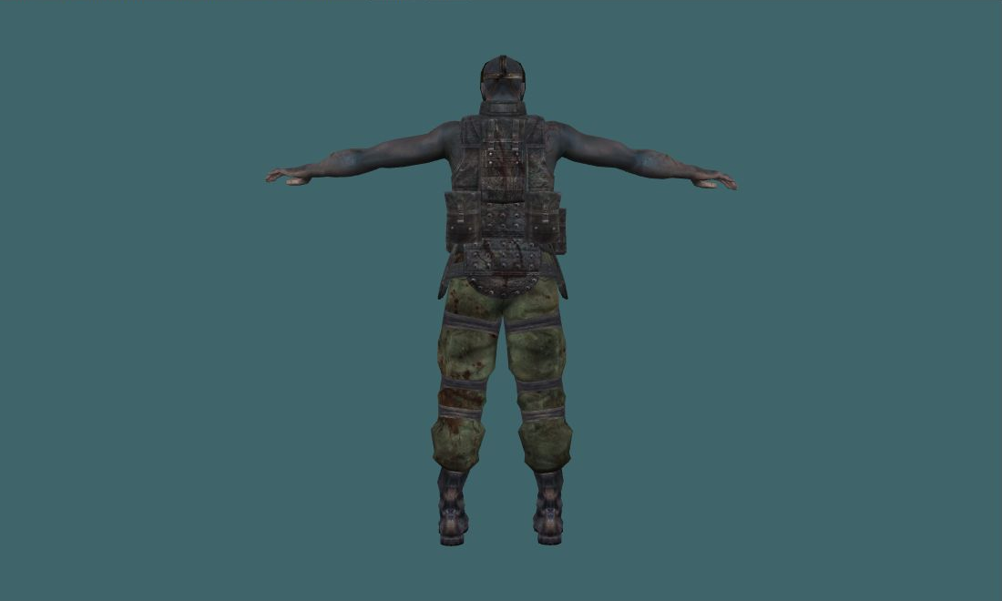 RE5 Military Majini Glass — Zombie — photo 2