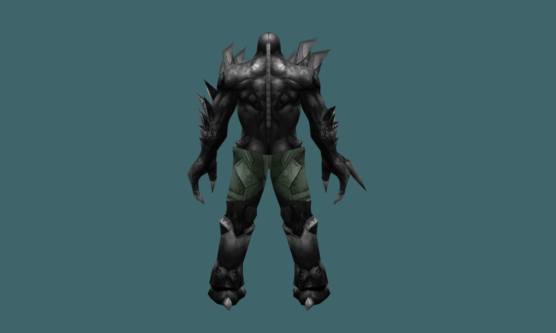 Deimos (Doomsday) - Zombie - back - GoldSrc Studio preview