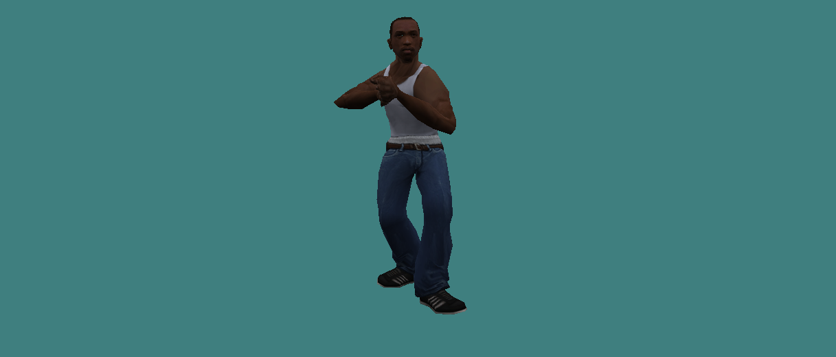 Carl Johnson (CJ) - front viewer preview