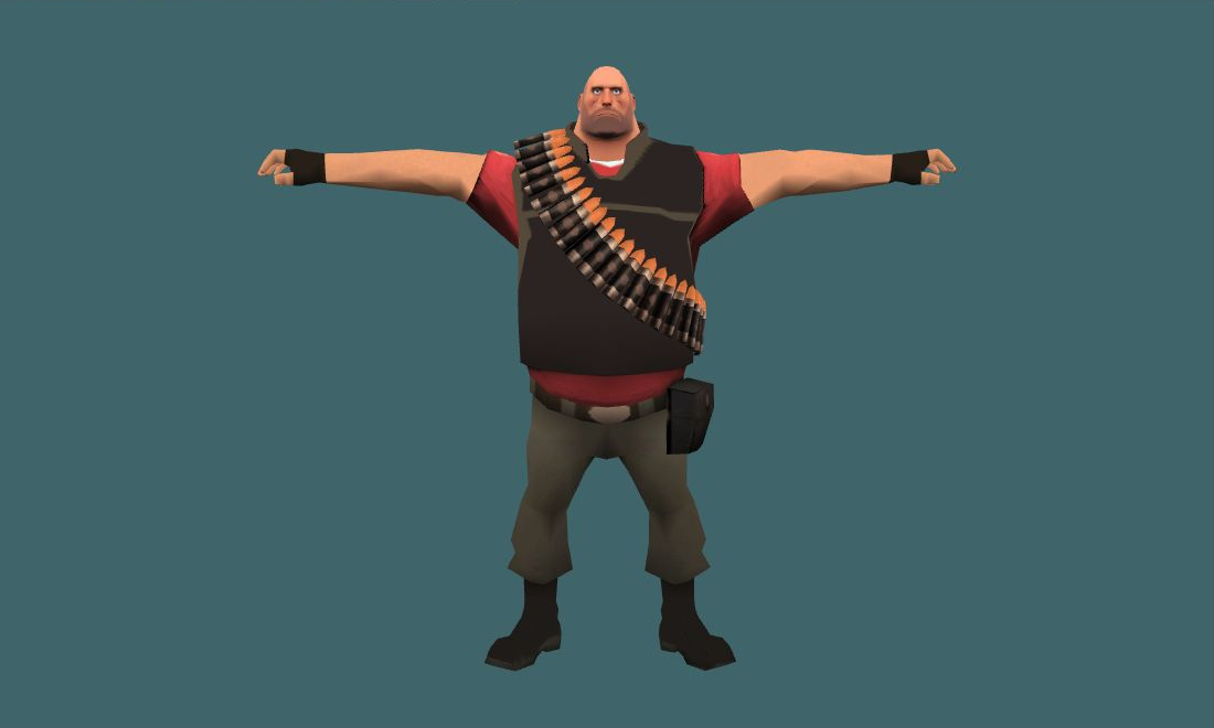 TF2 models pack for CS 1.6 — guerilla — Human Model — photo 1